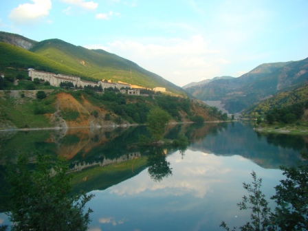 Stausee von Fierze